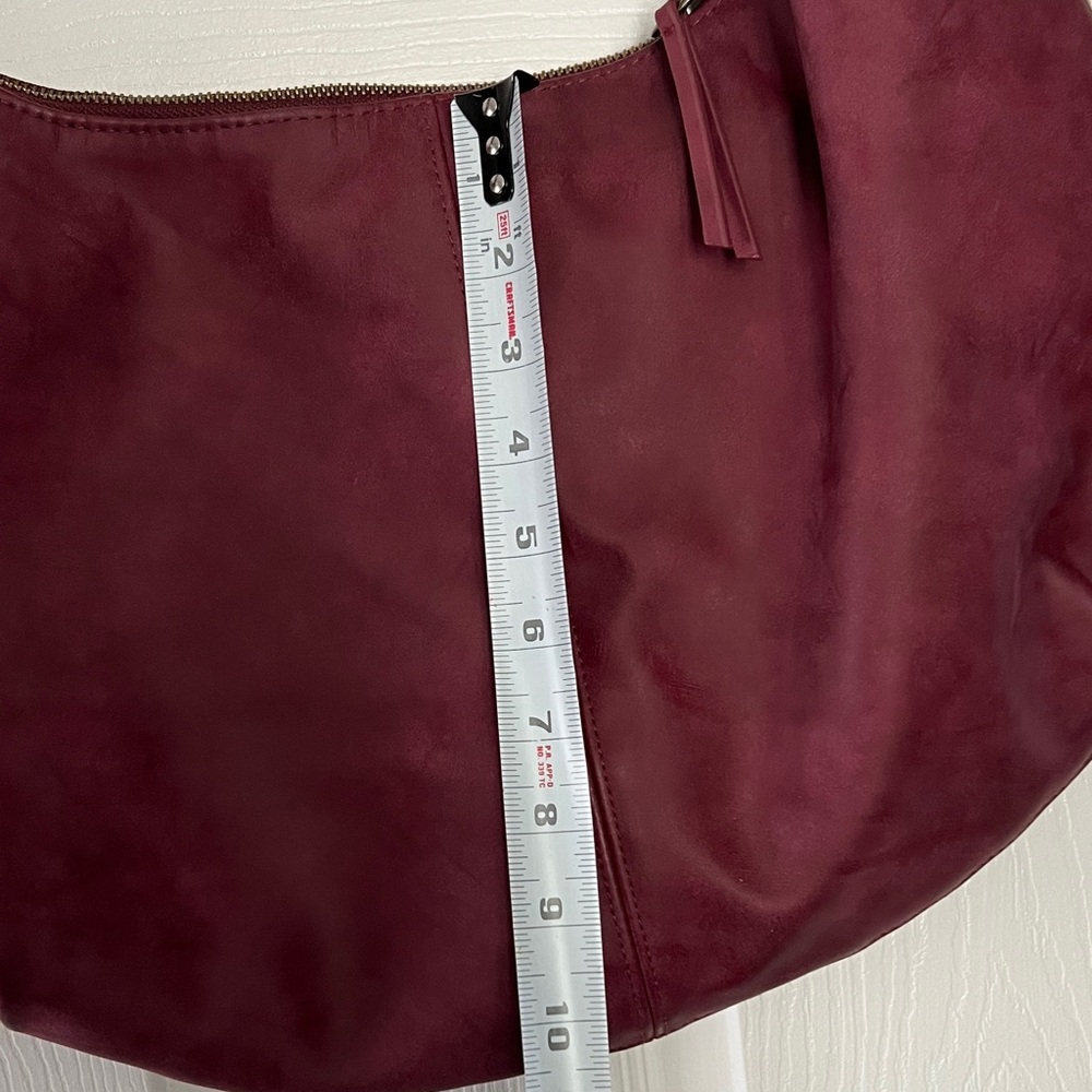 Universal Thread Deep Burgundy Hobo Bag - Picture 6 of 7